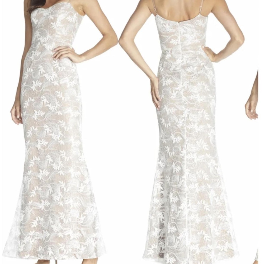 Beige Nordstrom - dress the population dress -